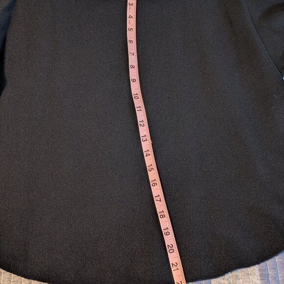 Sioni black jeweled sweater size M - Picture 7 of 12